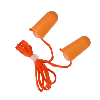 3M Foam Earplugs 1110 Corded - Hearing Protection Device