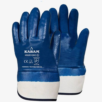 HS201SC Nitrile Coated Gloves