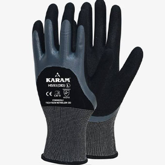 HS93DD Dual Nitrile Gloves