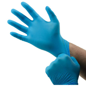 Disposable Blue Nitrile Gloves