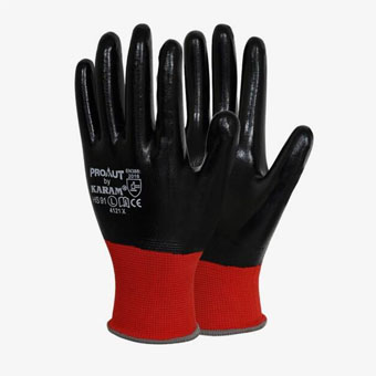 HS91 Nitrile Coated Gloves
